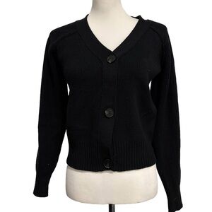 Cyrus Women’s Black Cardigan Blazer